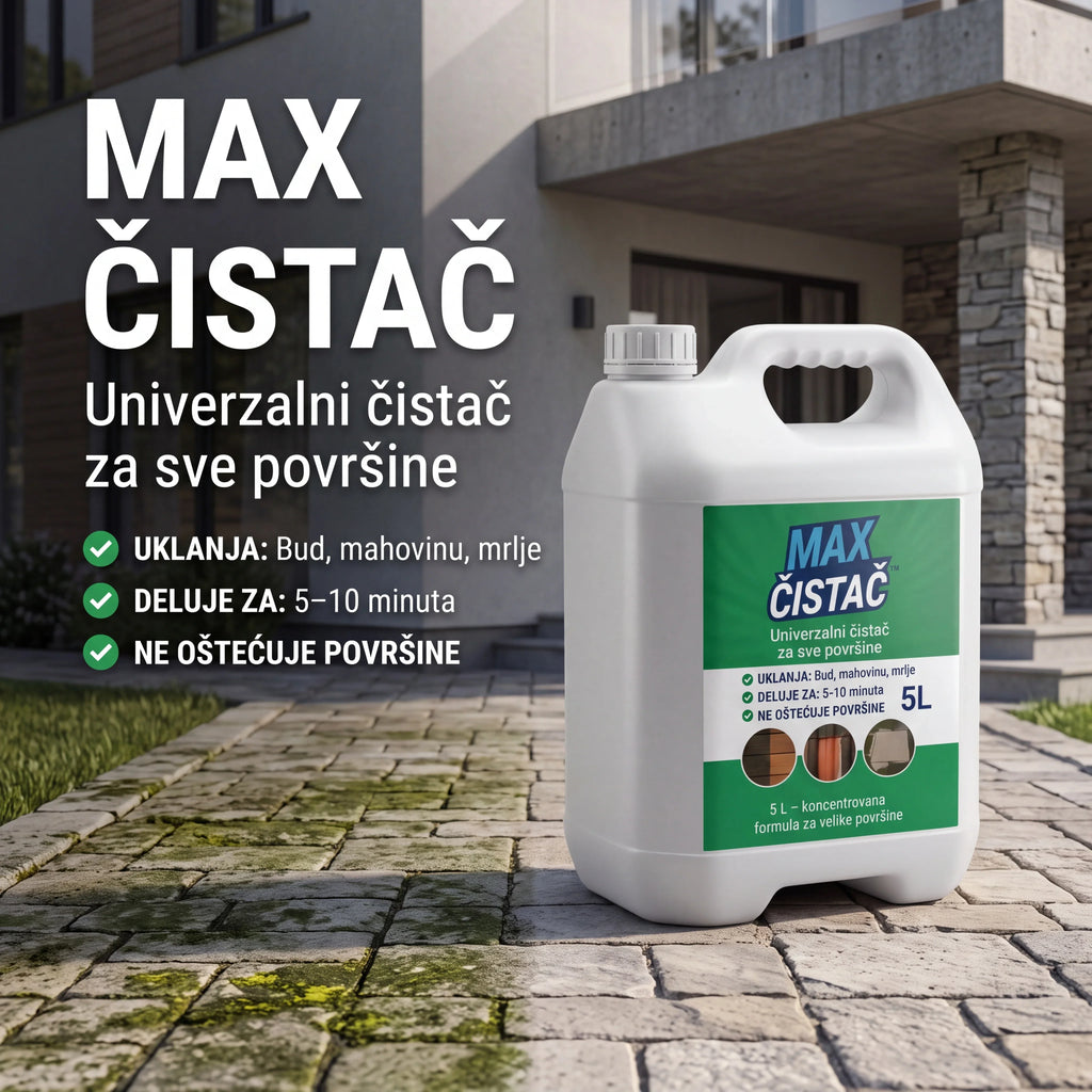 MAX Čistač™ za spoljašnje površine 3 L + 2 L GRATIS