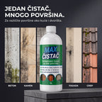 MAX Čistač™ za spoljašnje površine 3 L + 2 L GRATIS