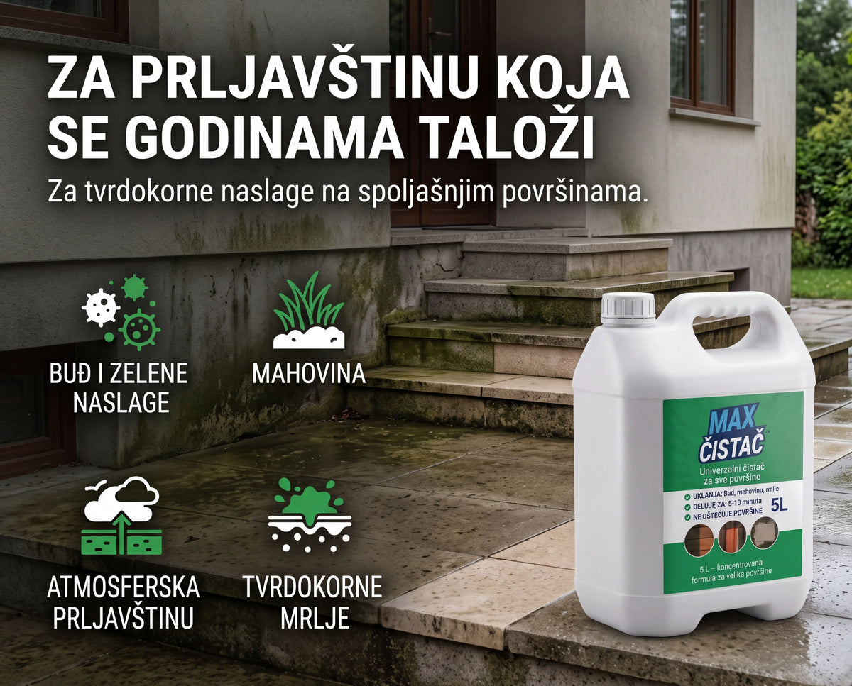 MAX Čistač za spoljašnje površine