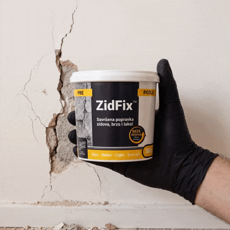 ZidFix™ Pasta za popravku zidova 300g+300g